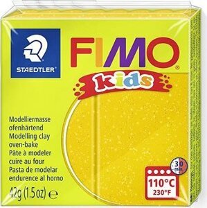 FIMO kids 8030 42 g zlatá s trblietkami