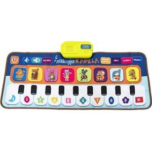 Teddies Elektronická hracia podložka pianko Zvieratká a ich kapela