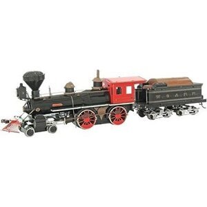 Metal Earth 3D puzzle Wild West: 4-4-0 Lokomotíva