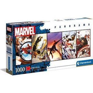 Clementoni Panoramatické puzzle 80 rokov Marvelu 1000 dielikov