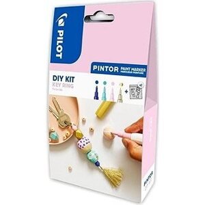 PILOT Pintor Extra Fine, akrylový, sada 4 kusov/prívesok na kľúče