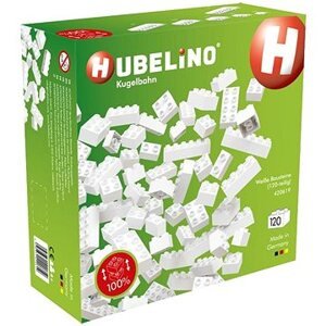 Hubelino Guľôčková dráha – kocky biele 120 ks