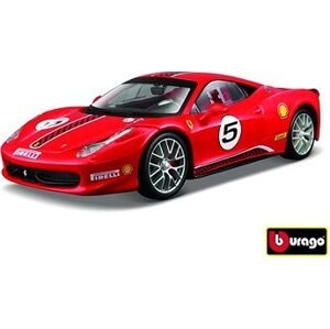 Bburago Ferrari Racing 458 Challenge červená 1 : 24