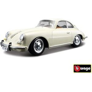 Bburago 1:24 Porsche 356B Coupe (1961) Ivory 18-22079