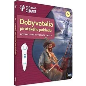 Kúzelné čítanie Kniha Dobyvatelia pirátskeho pokladu SK