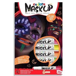 Carioca Mask Up Neon 6 ks