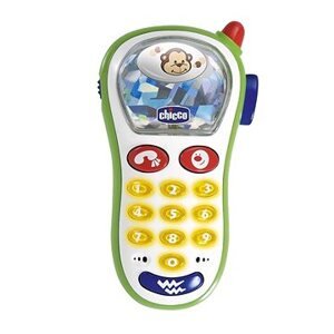 CHICCO vibrujúci telefón s fotoaparátom 6m+