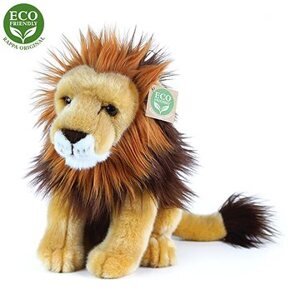 Rappa plyšový lev sediaci 25 cm, ECO-FRIENDLY