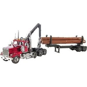 Metal Earth 3D puzzle Western Star 4900SB Log Truck s návesom (ICONX)