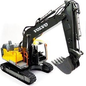 Volvo licencovaný pásový bager 3v1 1:16 2,4 GHz RTR, drapák, kladivo