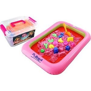 PlaySand Magický tekutý piesok 1 000 g + formičky + pieskovisko