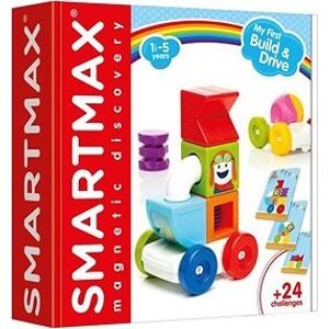 SmartMax Moja prvá magnetická stavebnica s autom 2 v 1