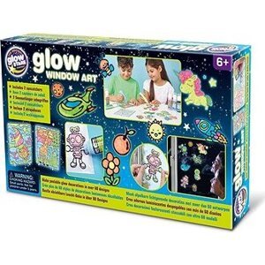 GlowStars Window Art Svetielkujúce maľovanie na okno a sklo