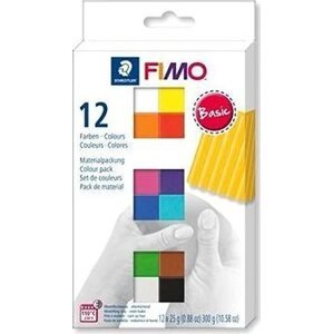 Fimo soft sada 12 farieb Basic