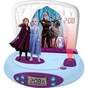 Lexibook Frozen II Hodiny s projektorom a zvukmi