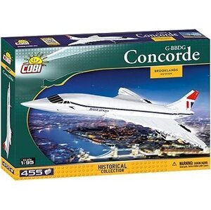 Cobi Lietadlo Concorde z Brooklands Museum