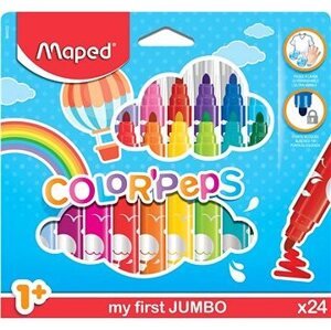 Maped Color Peps Jumbo, 24 farieb