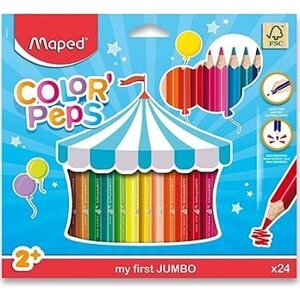 Maped Color Peps Jumbo, 24 farieb