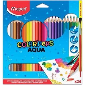 Maped Color Peps Aqua, 24 farieb