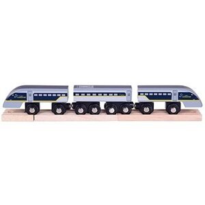 Bigjigs Rýchlik Eurostar E320 + 3 koľajnice