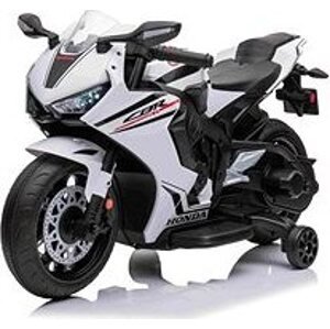 Elektrická Motorka Honda CBR 1000RR 12V, biela