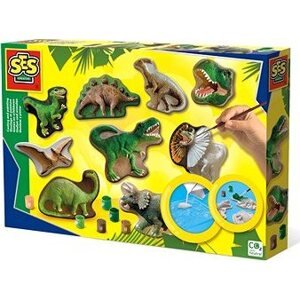 Odlievanie a maľovanie – dinosaury