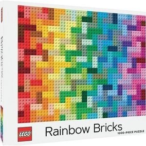 Chronicle books Puzzle LEGO® dúhové kocky 1000 dielikov