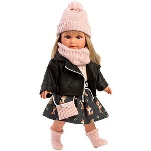 Llorens 54040 Carla – reálna bábika s mäkkým látkovým telom – 40 cm
