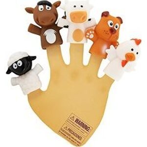 Teddies - Maňuška prstová, zvieratko, domáca farma