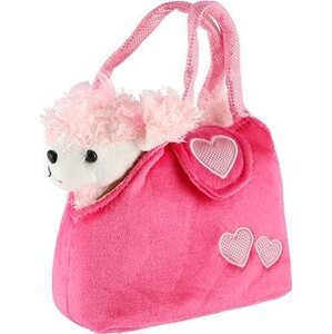 Teddies Kabelka s psíkom ružová
