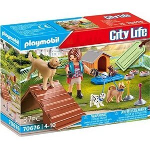 Playmobil Darčekový set ,,Psia trénerka