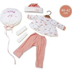 Llorens M740-96 oblečenie pre bábiku bábätko New Born veľkosti 40 – 42 cm