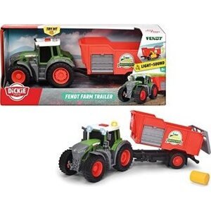 Traktor Fendt s prívesom 26cm