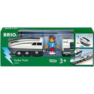 BRIO Herné sety 36003 Turbo vlak na batérie