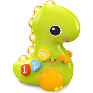 BRIGHT STARTS Hračka hudobná svetelná pohyblivá Dino, 6m+