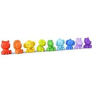 BRIGHT STARTS Hračka zvieratká set 9 ks TropicAnimals, 3m+