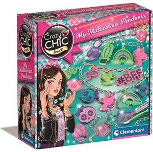 Crazy Chic Moje pestrofarebné prívesky
