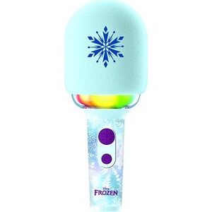 Ľadové Kráľovstvo Bluetooth/Bezdrôtový Karaoke Mikrofón so zvukom a svetelnými efektmi