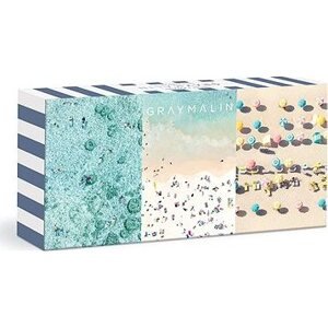 GALISON Puzzle More – Gray Malin 3 v 1, Pobrežie 3× 120 dielikov