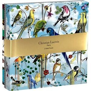 GALISON Obojstranné puzzle 250 dielikov, Christian LaCroix: Vtáčia symfónia