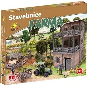 Kids World Stavebnica farma 311 ks