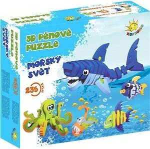 Kids World 3D penové puzzle Morský svet