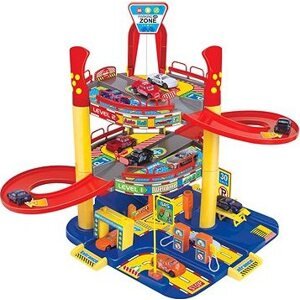 Kids World Garáž 3 poschodia Car Zone