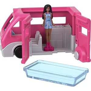 Barbie Mini BarbieLand dopravné prostriedky – Karavan snov a bábika