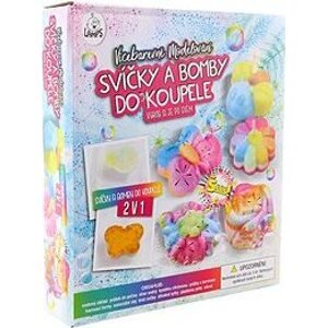 Lamps Viacfarebná výroba sviečky a kúpeľových bômb