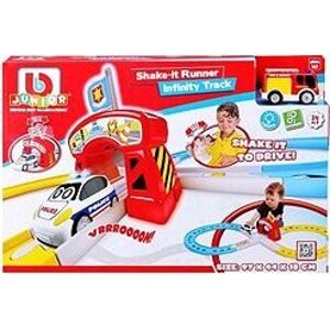 BB Junior Pretekárska dráha Ferrari s autíčkom – Hasiči