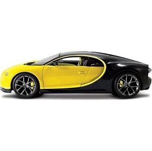Maisto Bugatti Chiron, žlto-čierne, Exotics