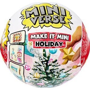 MGA's Miniverse Mini Food Občerstvenie Vianočná séria