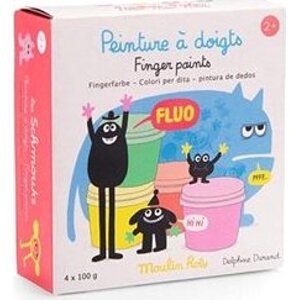 Moulin Roty Fosforeskujúce farby Les Schmouks