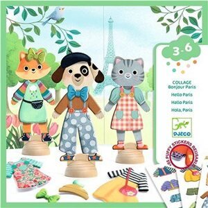 DJECO Koláž Bonjour Paris